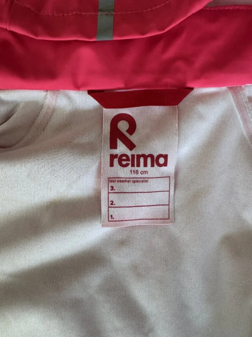 Reima Raincoat, Candy Pink, 6Y